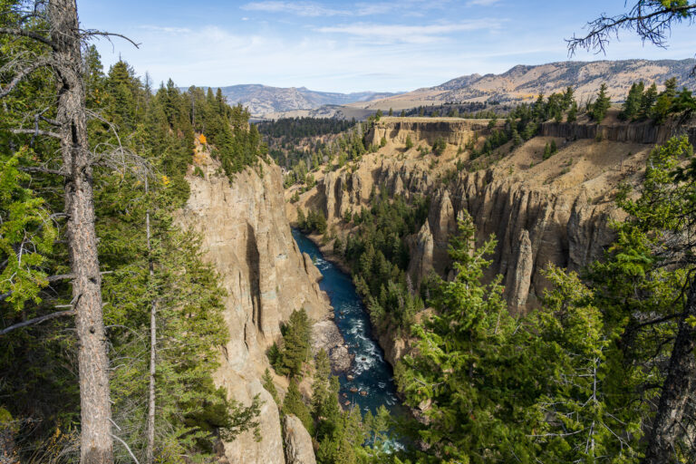 Calcite Springs Overlook - Yellowstone National Park